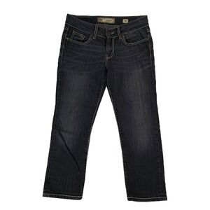 Buckle BKE  jeans culture women's 28 blue capri denim pants 30 X 25